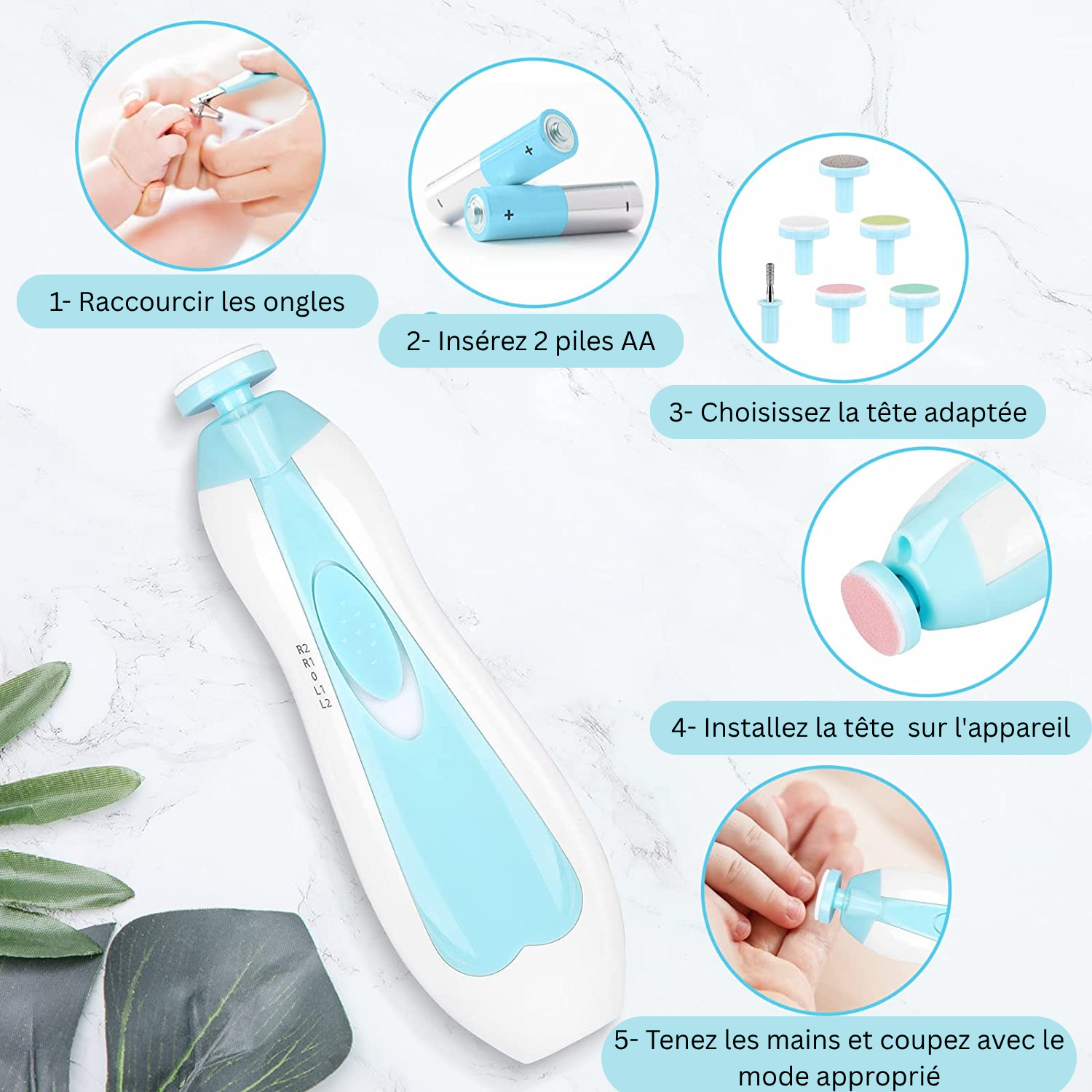 Nest&Glow® Baby Grinder