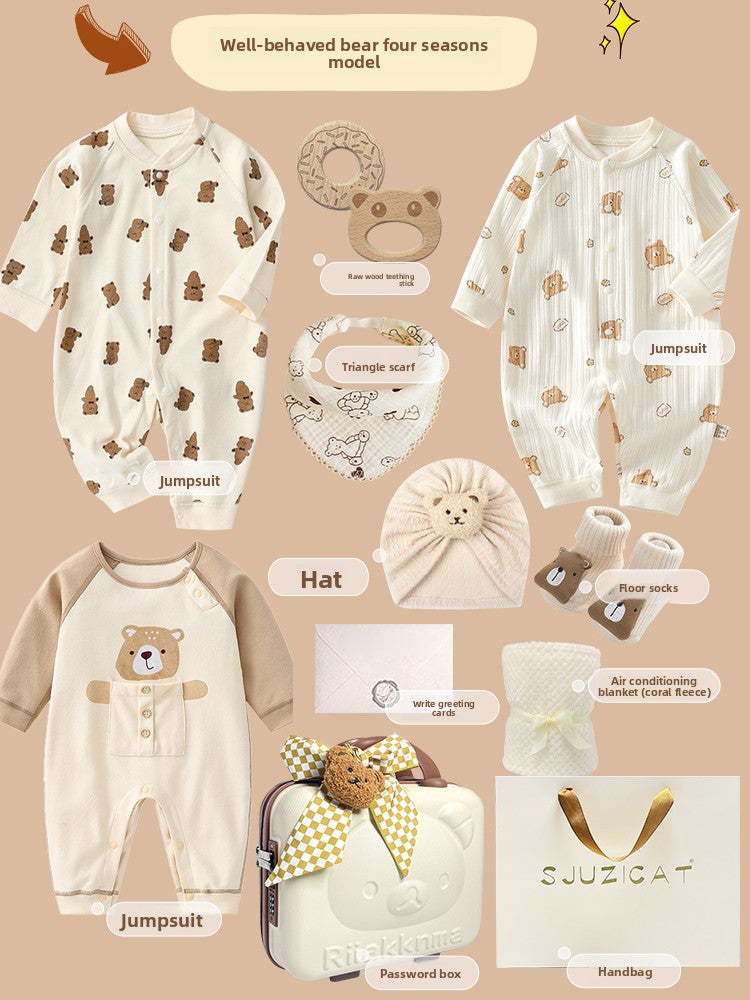 Nest&Glow® Valise Cadeau bébé