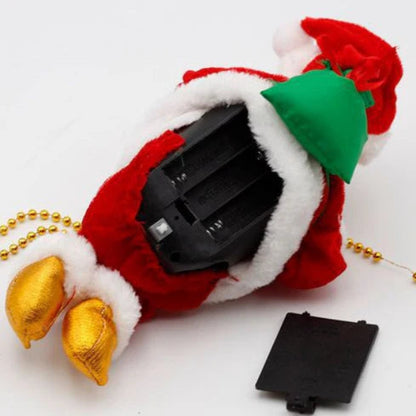 Nest&Glow® Père Noël Grimpant