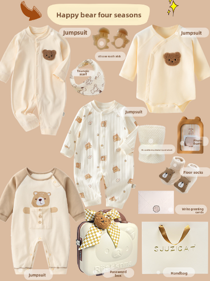 Nest&Glow® Valise Cadeau bébé