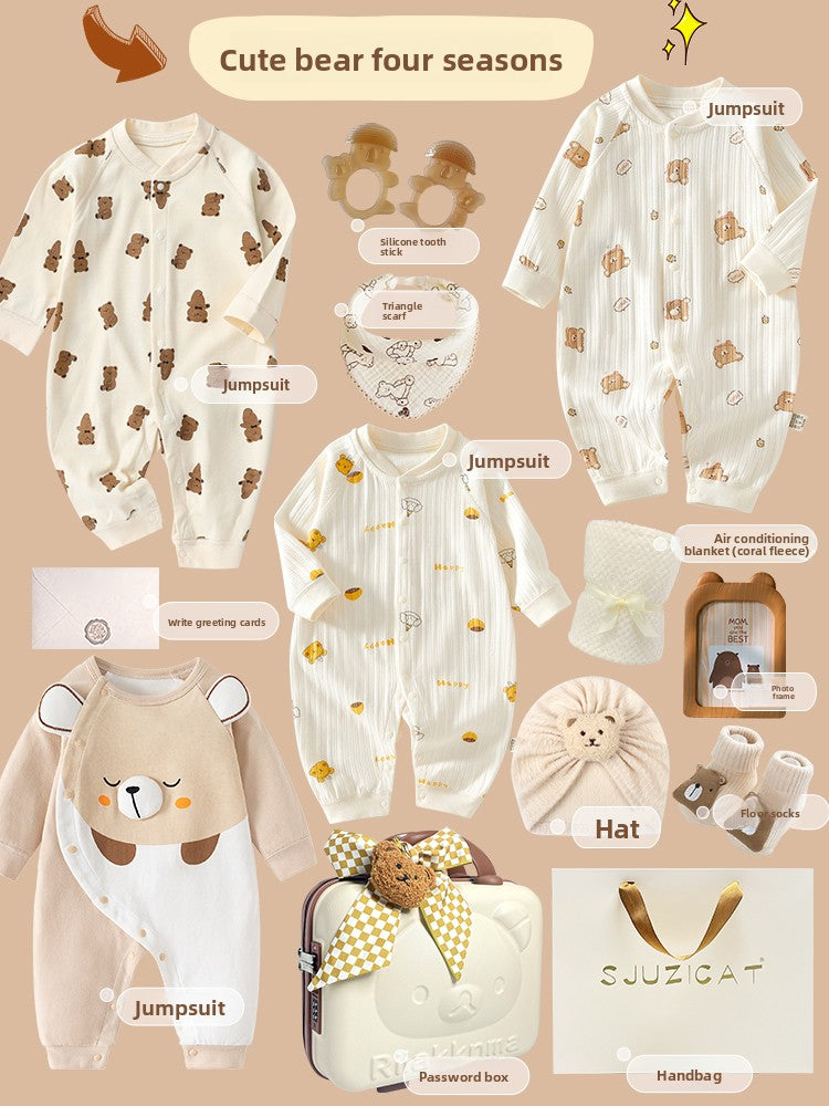 Nest&Glow® Valise Cadeau bébé