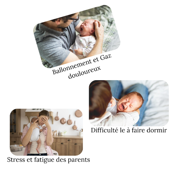 Nest&Glow® Anti-Flatulence pour Bébé